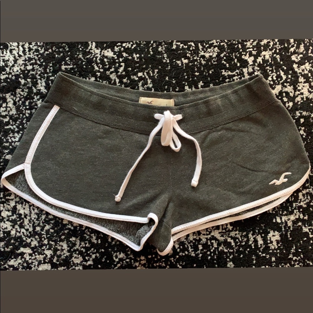 Hollister shorts size large with tie string